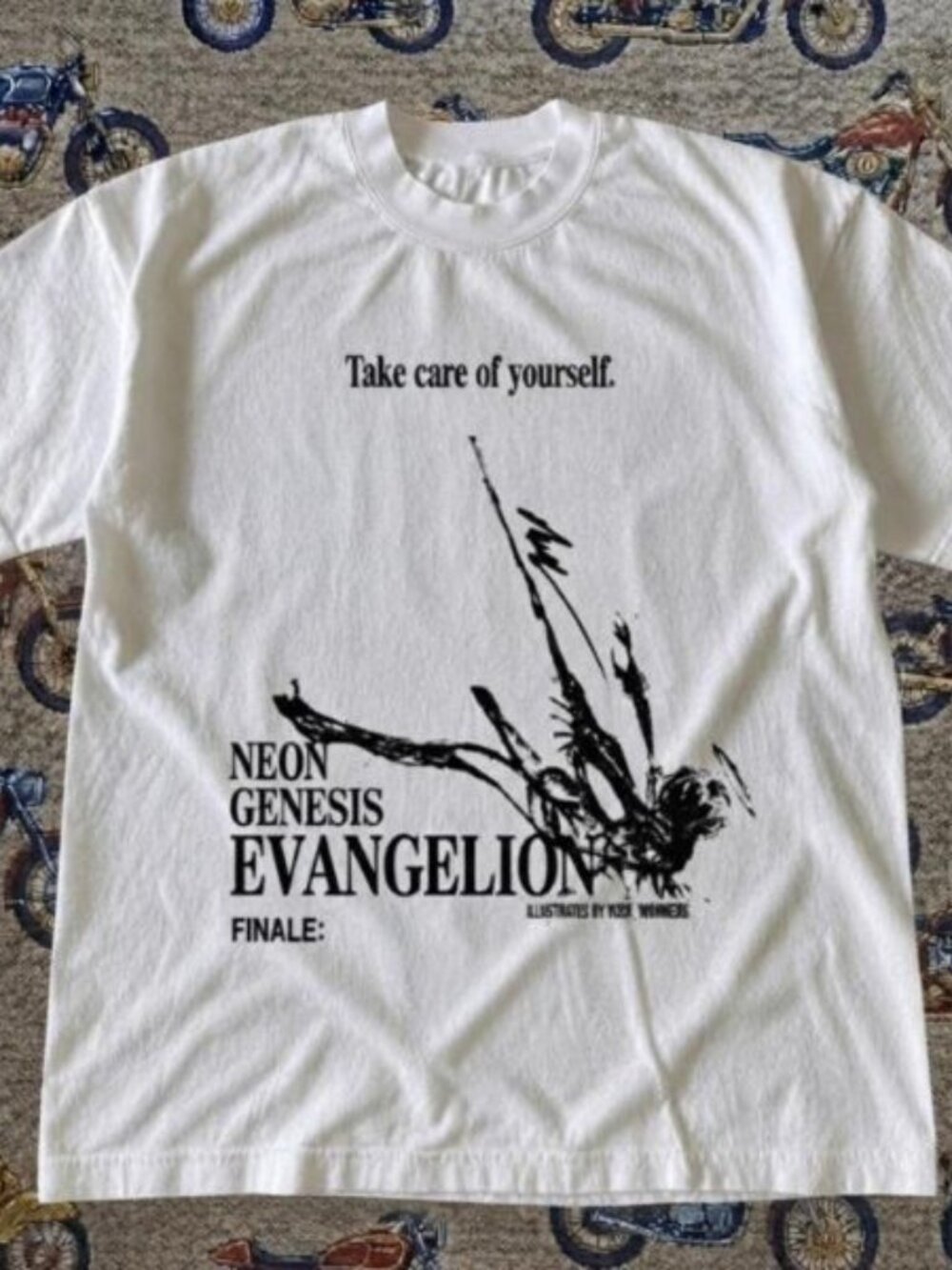 Neon Genesis Evangelion Tee Take care of yourself